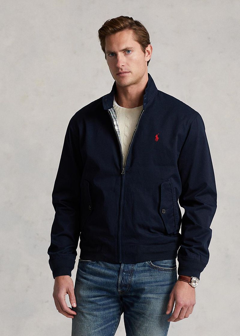 Chaqueta Polo Ralph Lauren Hombre Chino Chile Azul Marino YAWDH-3560